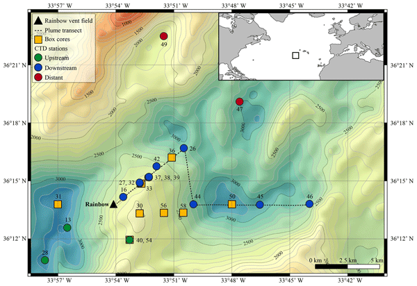 Bg Patterns Of Trace Metals And Microorganisms In The Rainbow Hydrothermal Vent Plume At The Mid Atlantic Ridge