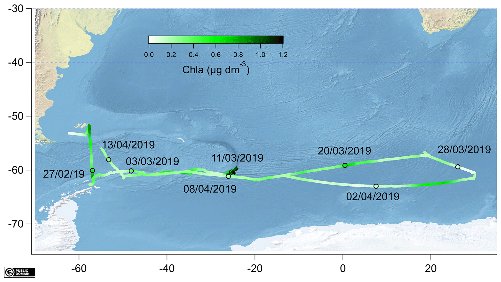 Bg Underway Seawater And Atmospheric Measurements Of Volatile Organic Compounds In The Southern Ocean