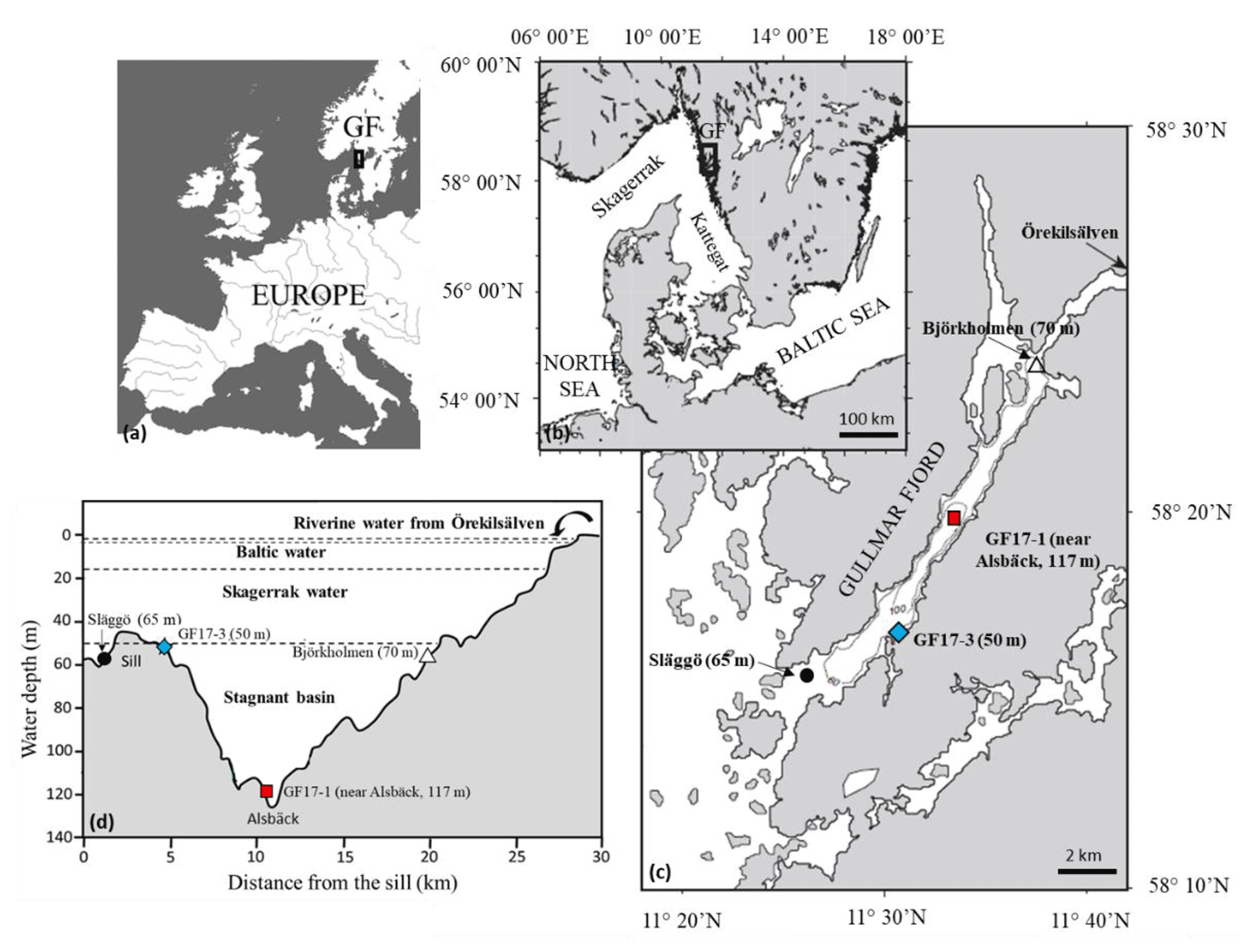 BG - Denitrification by benthic foraminifera their contribution to N-loss from a fjord environment