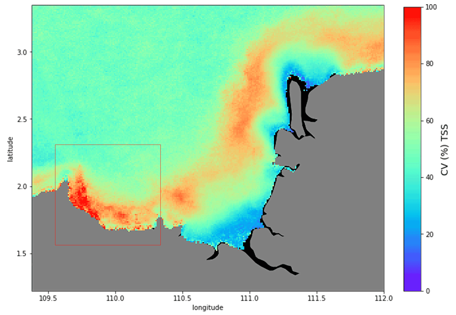 BG - Spatial and temporal dynamics of suspended sediment concentrations in  coastal waters of the South China Sea, off Sarawak, Borneo: ocean colour  remote sensing observations and analysis