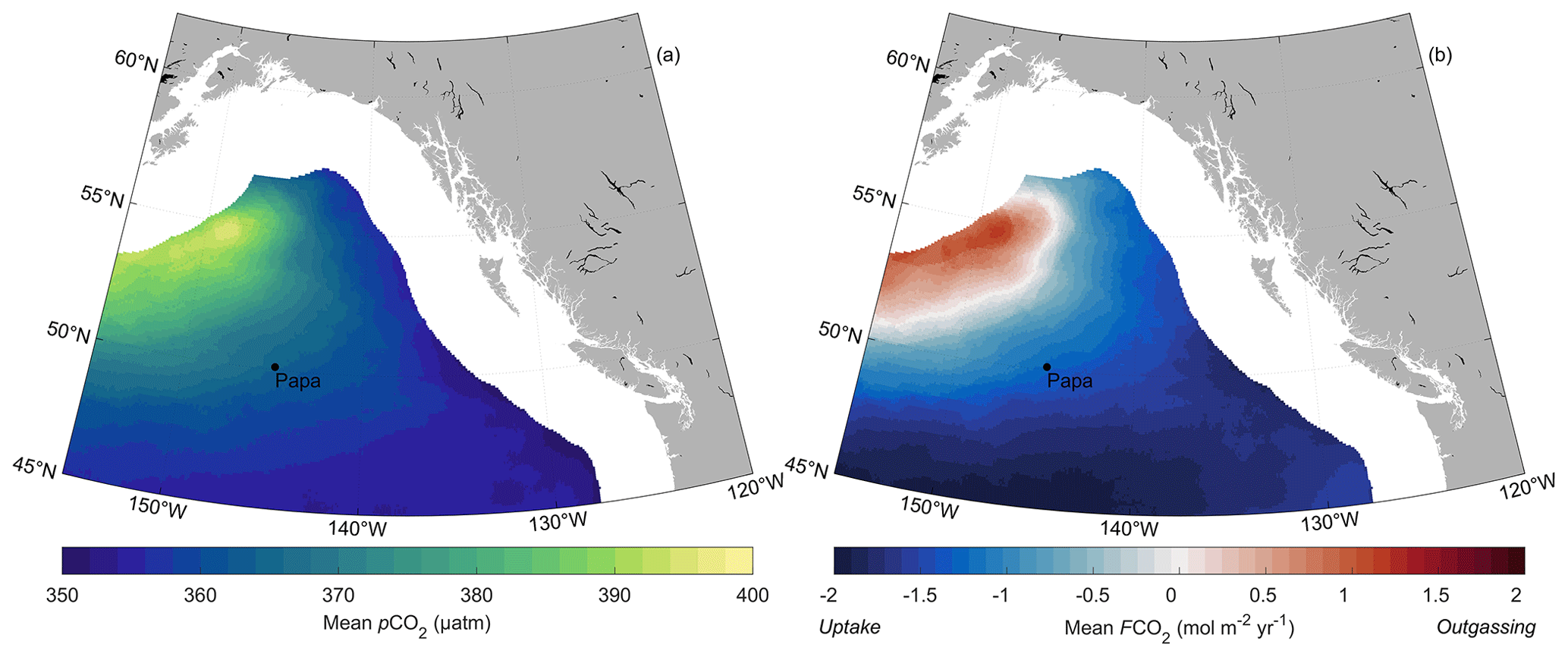 BG - Estimating marine carbon uptake in the northeast Pacific
